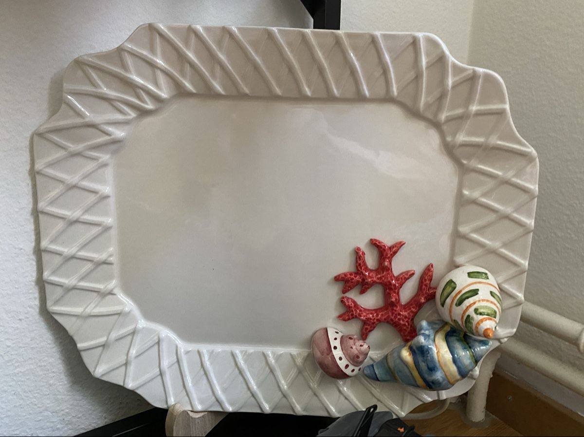 Piatti: Teller 3D Optik Muscheln – Nuovo (secondo la descrizione) da Zürich venduto da Ethno1