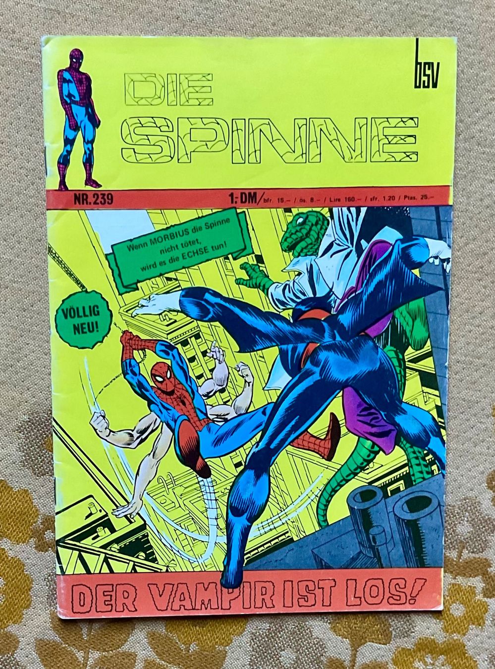 Fumetti: Die Spinne Heft Nr 239 von 1972 – Usato da Endingen venduto da nathan05