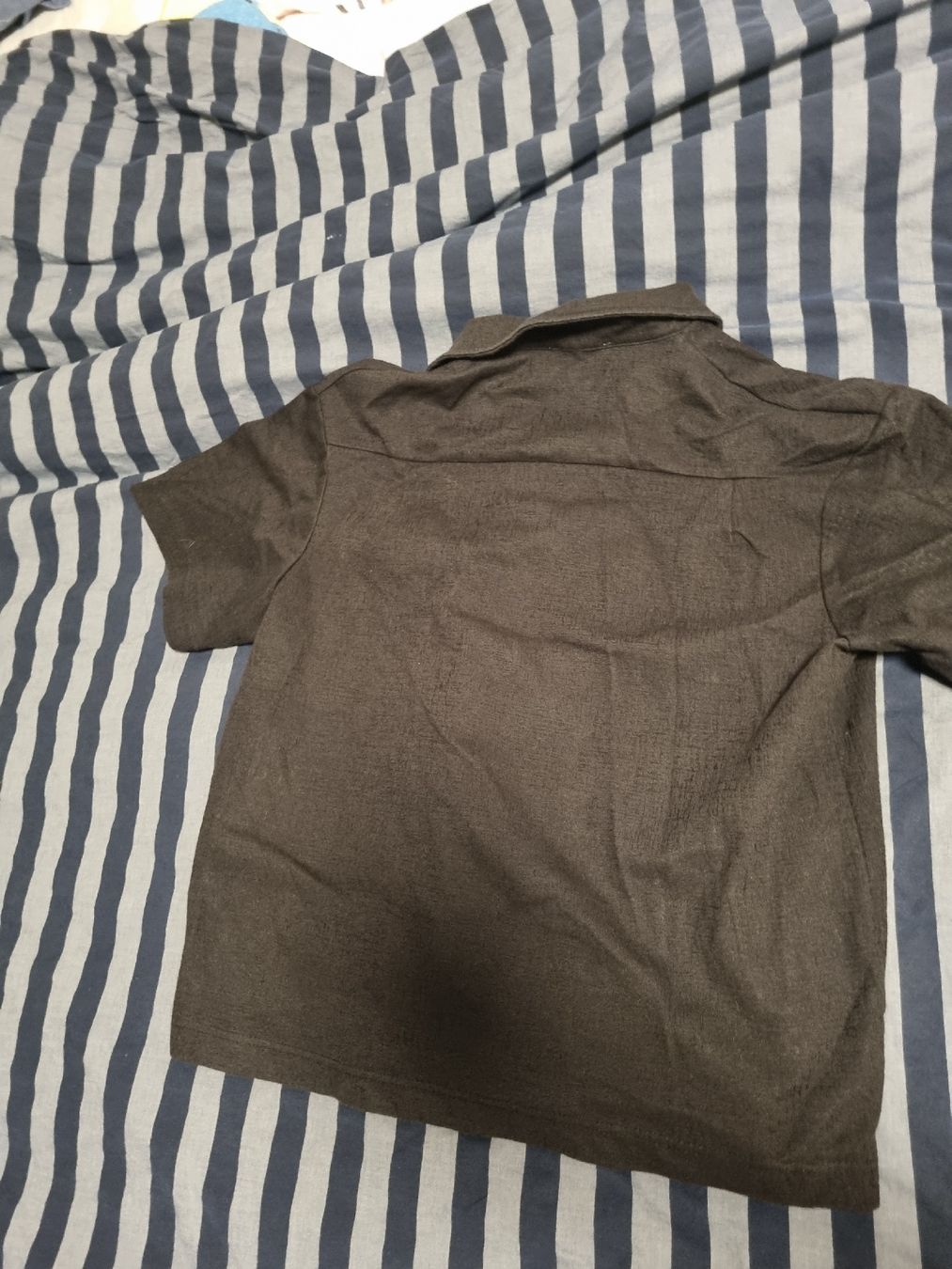 Zara Camicie: Dunkelgraues Zara Hemd Kurzarm, Grösse M – Usato da Schlieren venduto da tig_pd7t 1