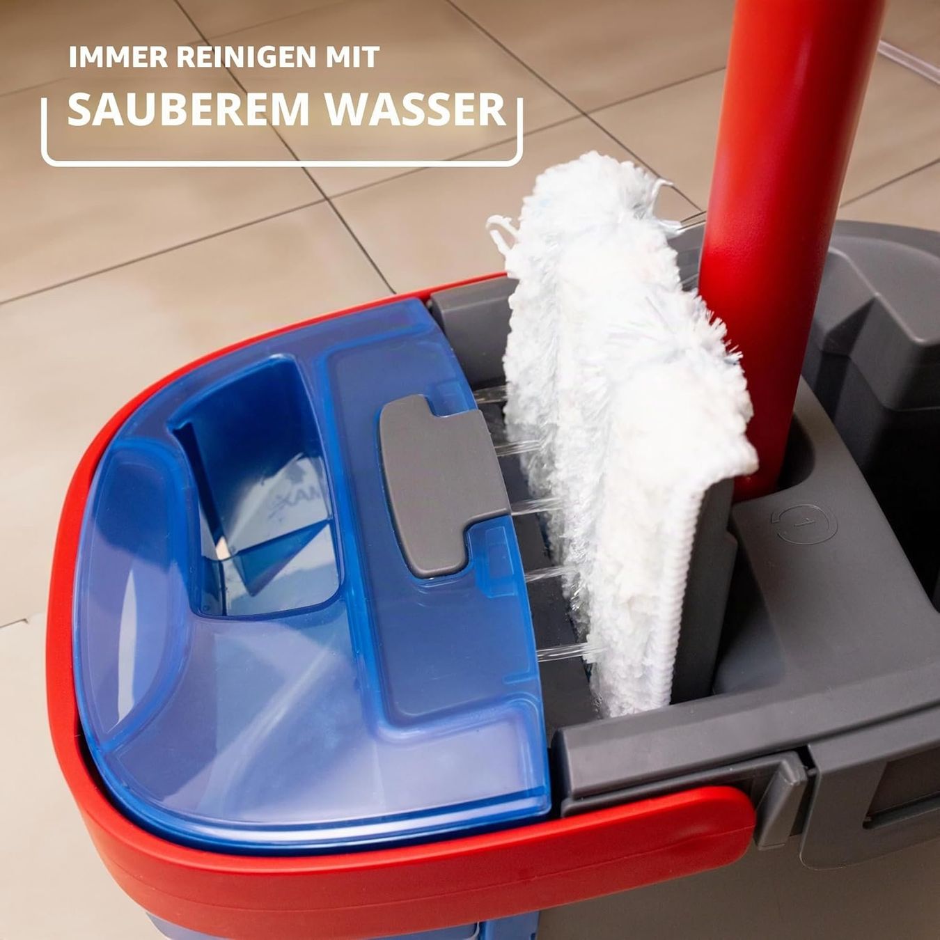 Autres appareils de nettoyage: Bodenwischer Mikrofaser Frisch- und Schmutzwassertrennung – Neuf avec emballage d'origine à Schaffhausen par her_zt65 4