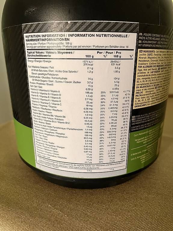 Aliments & Spécialités: Serious Mass – Neuf avec emballage d'origine à Zürich par Mark.2021 3