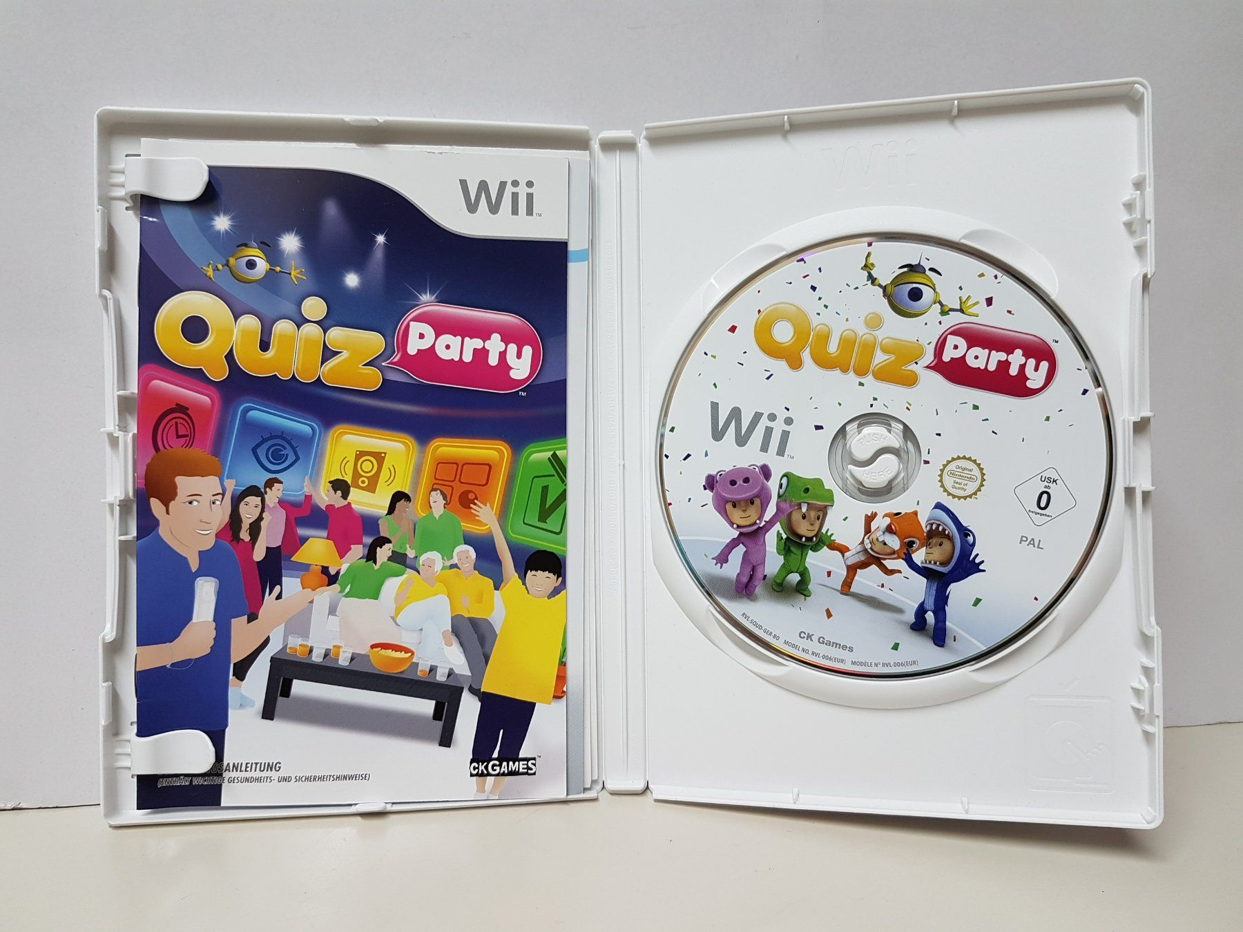 Nintendo Spiele: Quiz Party das Rateduell stellt euer Wissen unter Beweiss! – Gebraucht aus Schüpfheim von Games_Spielkonsolen
