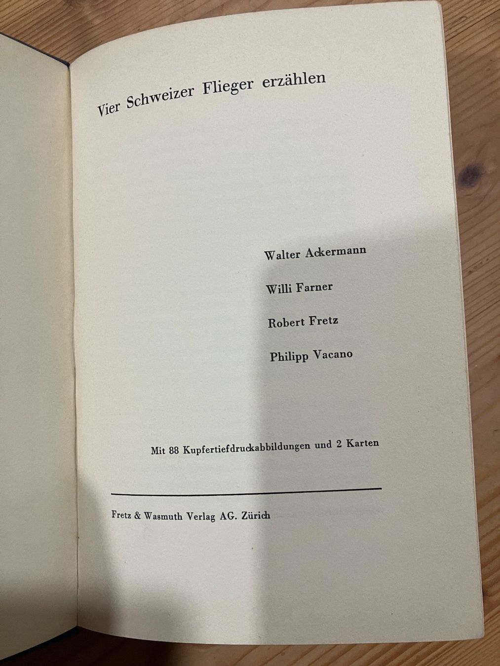Livres: Vier schweizer Flieger erzählen schweizer Armee Luftwaffe – D'occasion à Gelterkinden par Waedi4 1