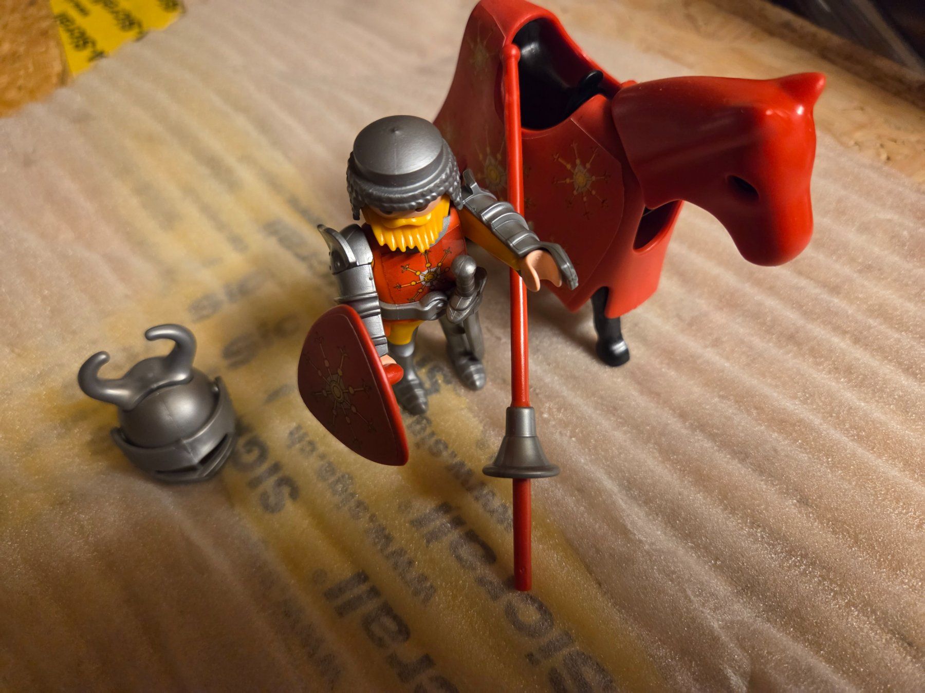 Playmobil Giocattoli: Playmobil Ritter, Custom der rote Ritter – Usato da frümsen venduto da Sailem 5