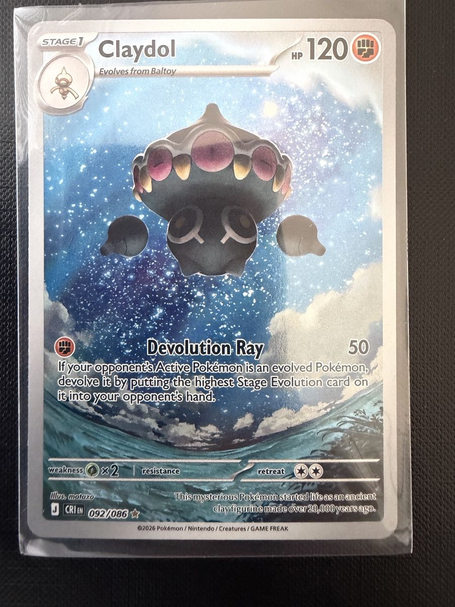 Pokémon Cartes à collectionner: Claydol #092 CRI EN  – Neuf (Voir description) à Savigny par Matgab94