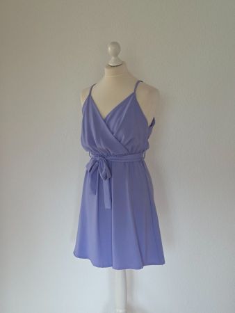 Kleid hellblau Zebra