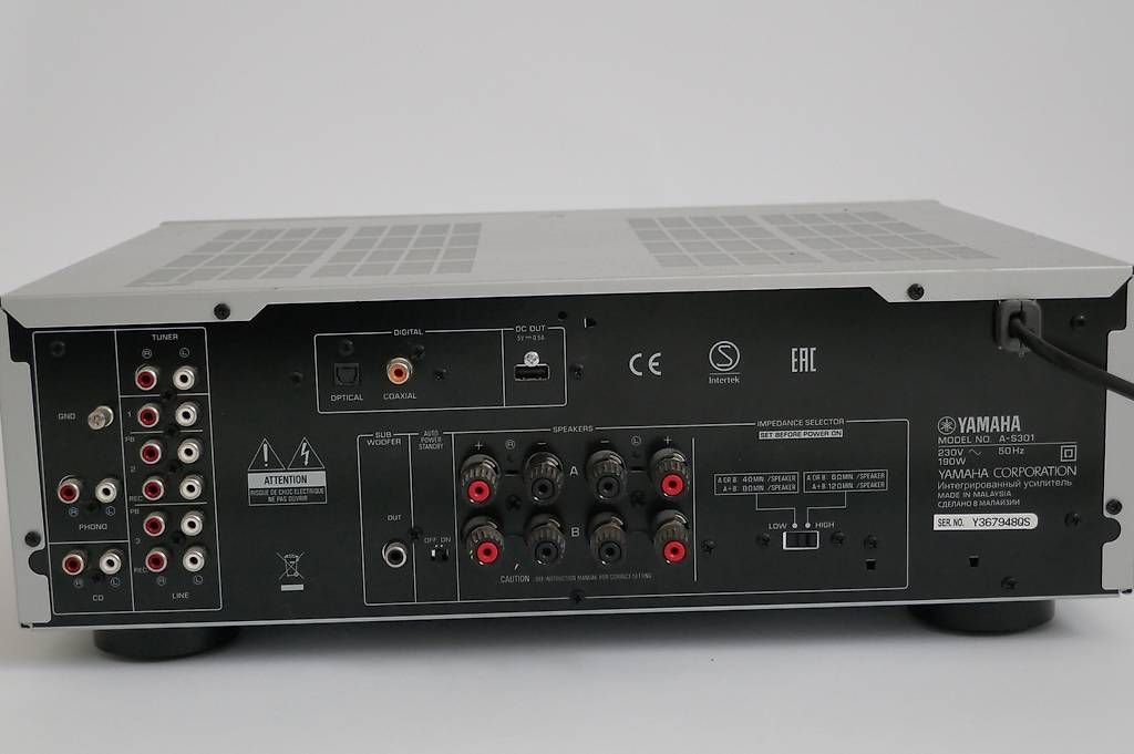 Yamaha Amplificatori: Verstärker Yamaha A-S301 – Usato da Stüsslingen venduto da polychrom65 1