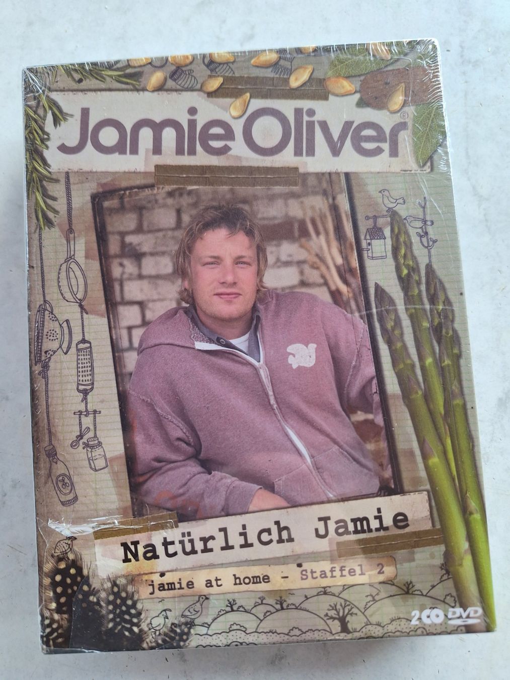 Tutti i DVDs: DOPPELPACK DVDS JAMIE OLIVER - OVP – Nuovo e nell'imballaggio originale da Huttwil venduto da Kunterbuntli