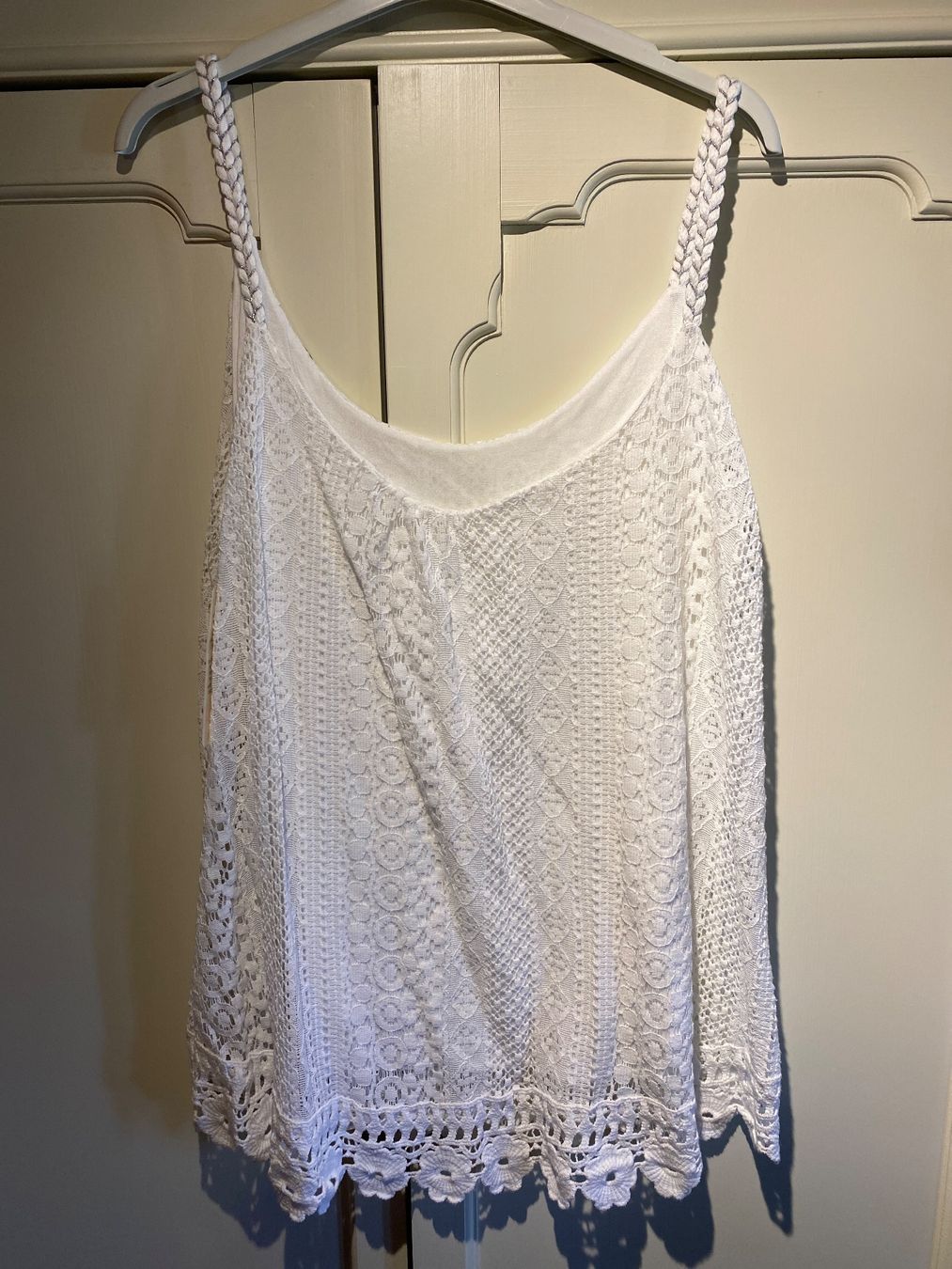 Tops: SPITZEN TRÄGER TOP VINTAGE-WEISS – Neu und originalverpackt aus Meienried von ManuelaBoutique 3