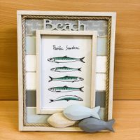 Fotorahmen mit Fischmotiv