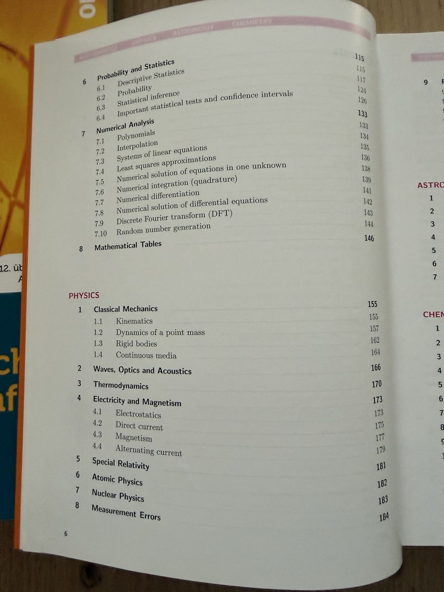 Libri: Formulae Tables and Concepts. A concise Handbook – Usato da Bern venduto da Franz8044 3