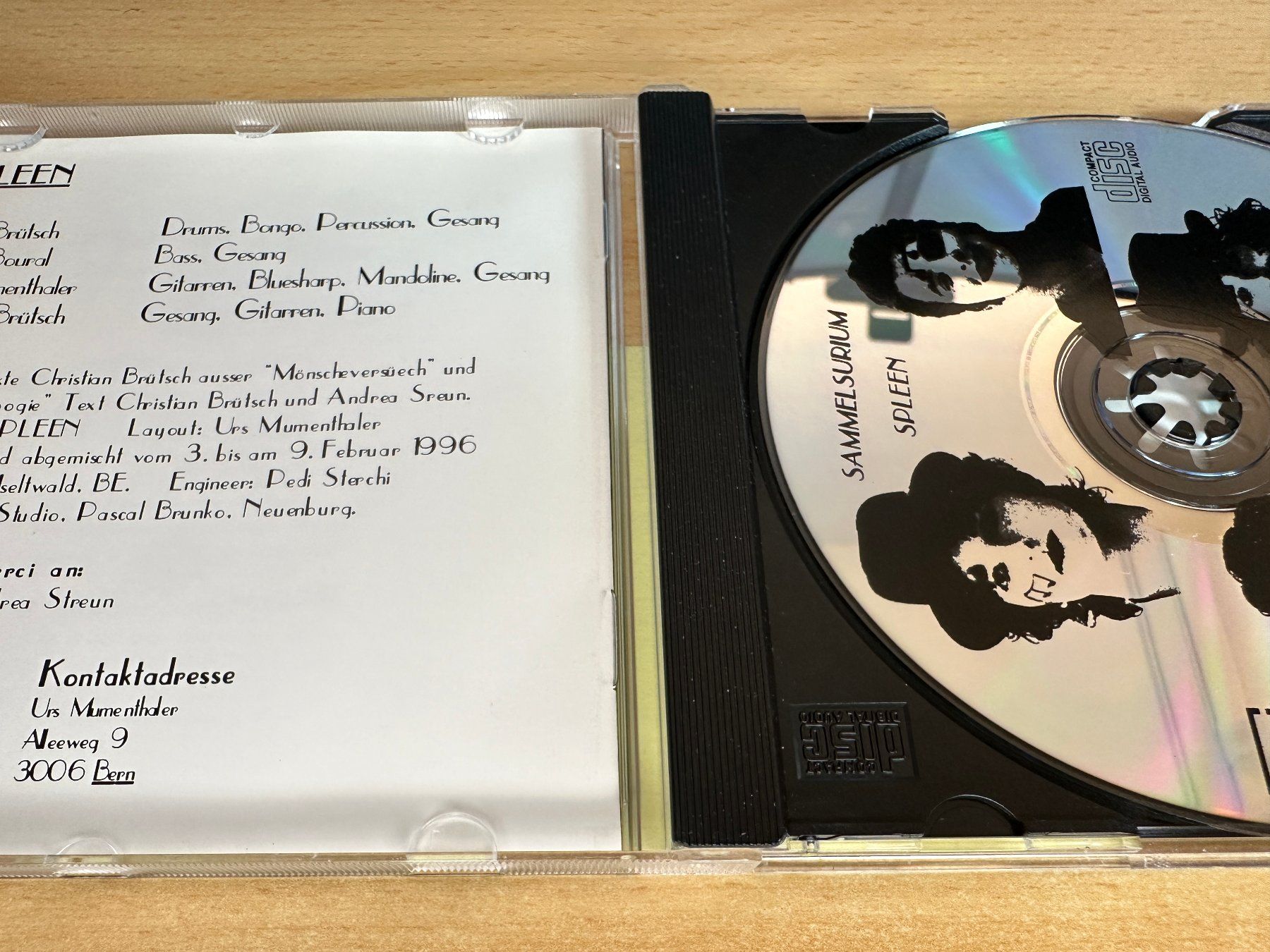 CD: Spleen - Sammelsurium – Usato da Rikon im Tösstal venduto da Alpenmutz 2