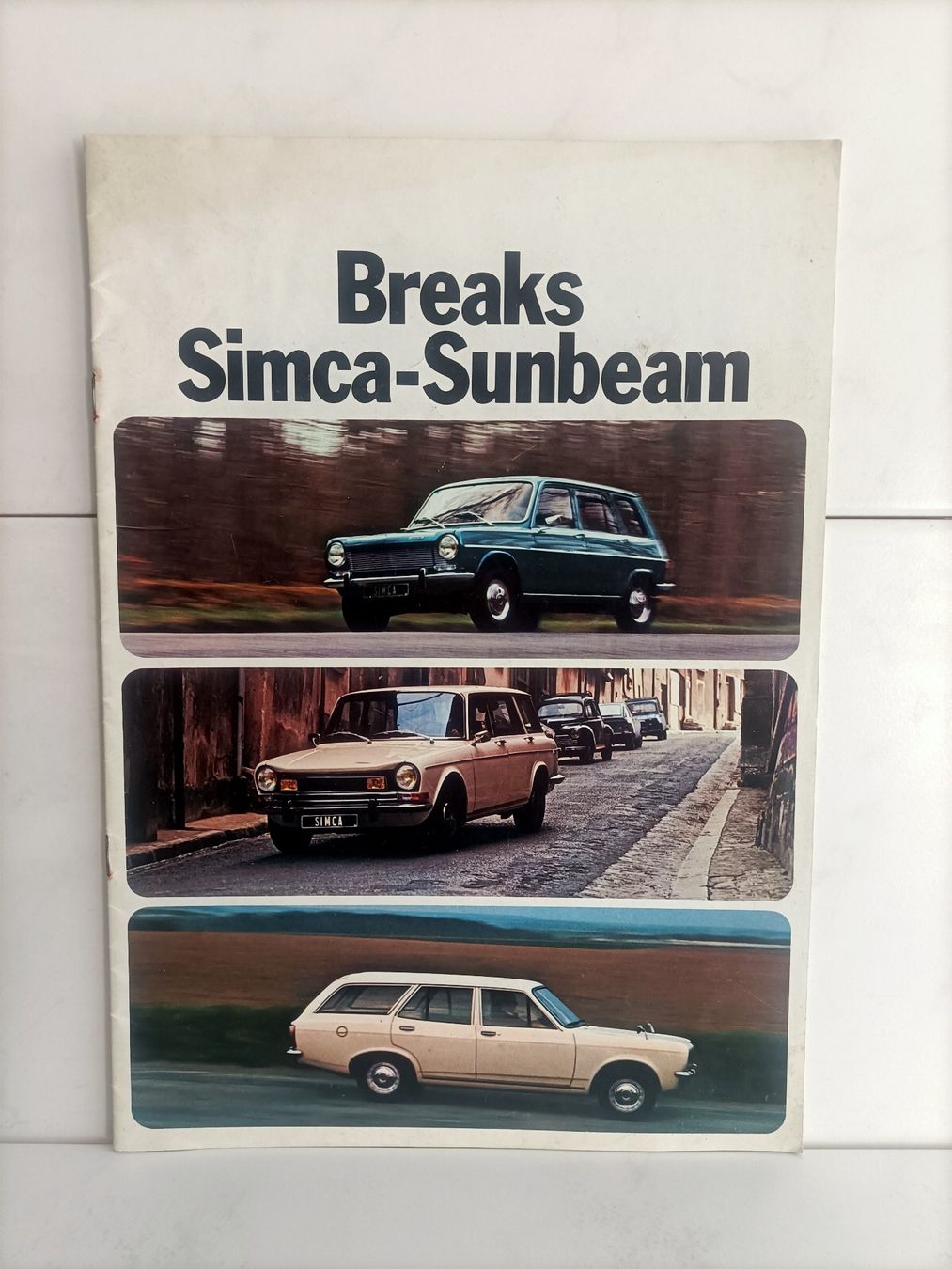 Livres: Brochure Catalogue Simca-Sunbeam breaks 1973 – D'occasion à crans montana par AB3963