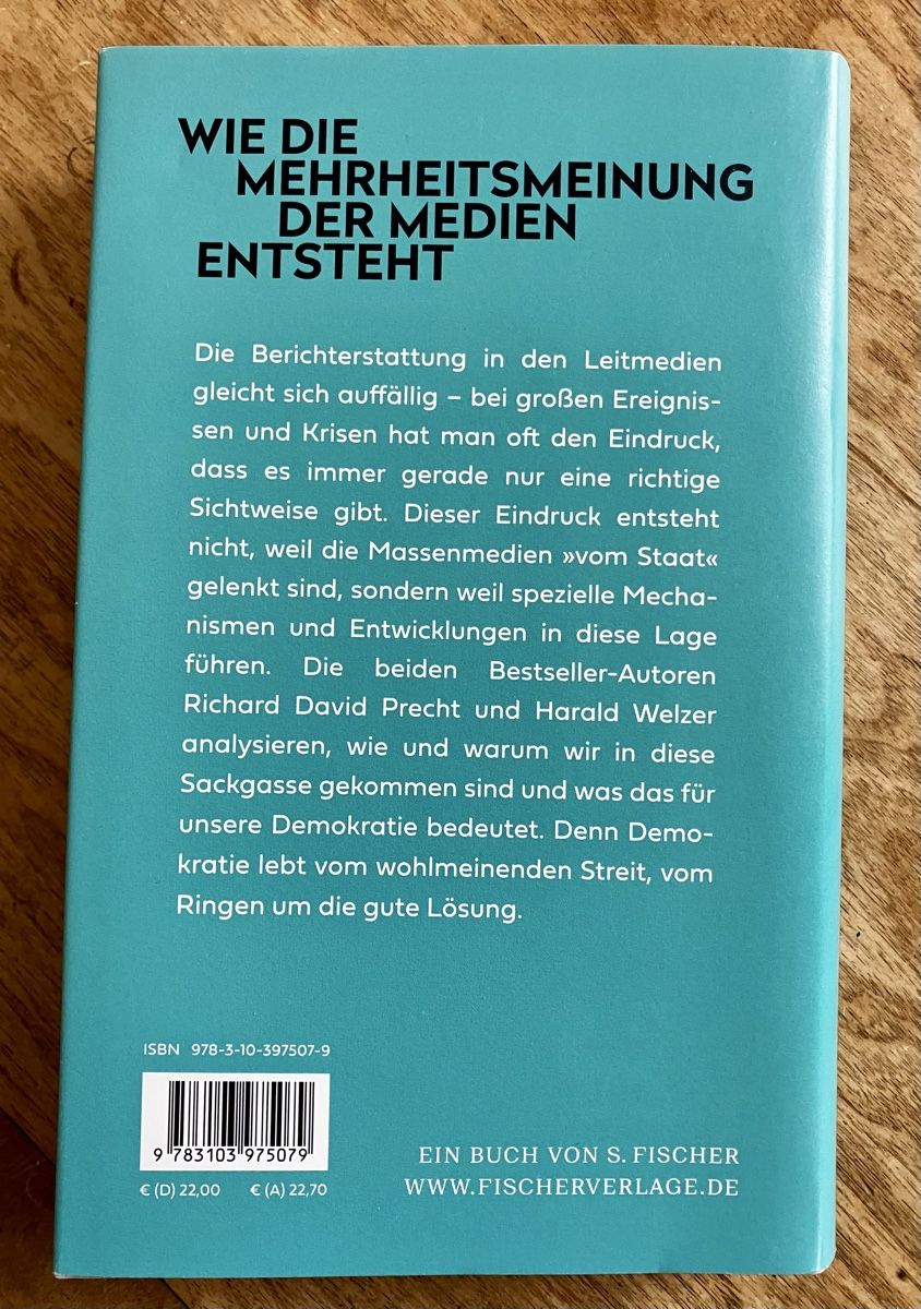 Libri: Die vierte Gewalt – Nuovo (secondo la descrizione) da Buchs AG venduto da Allerleis 1