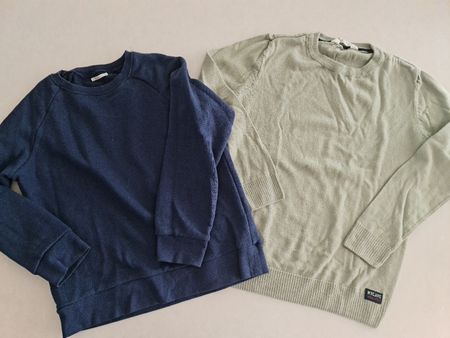 2 Pullover Gr. 134/140 H&M & Scout Jungen