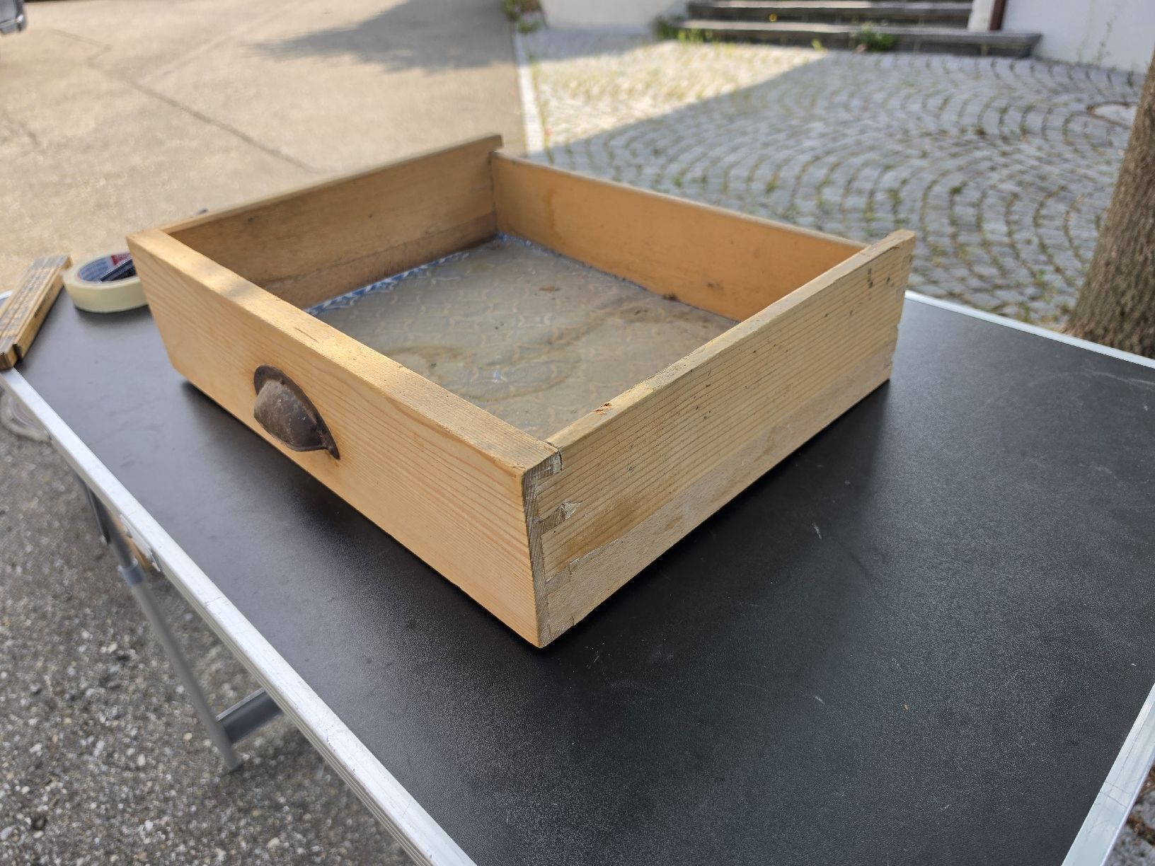 Holzartikel: Schublade mit Griff Holz gealtert – Gebraucht aus Mettlen von elios0888 2