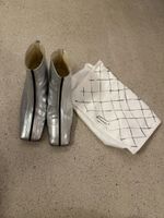 Chanel Stiefel Silber Gr. 40!