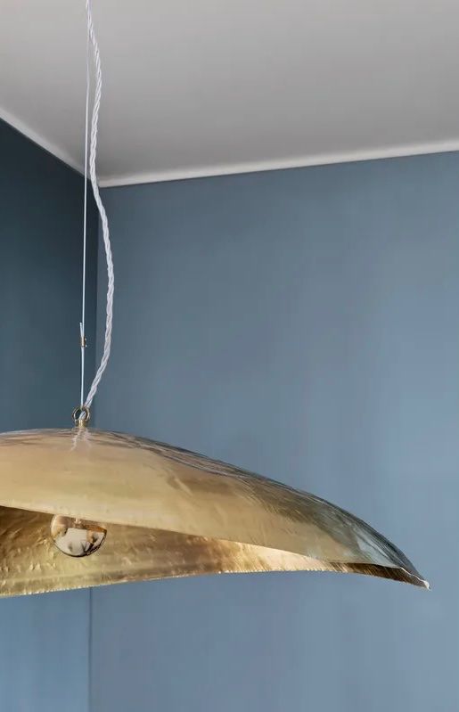 Kronleuchter & Deckenlampen: Pendelleuchte - Gervasoni Brass 95 – Gebraucht aus Crans-Montana von Fgmannarino 1