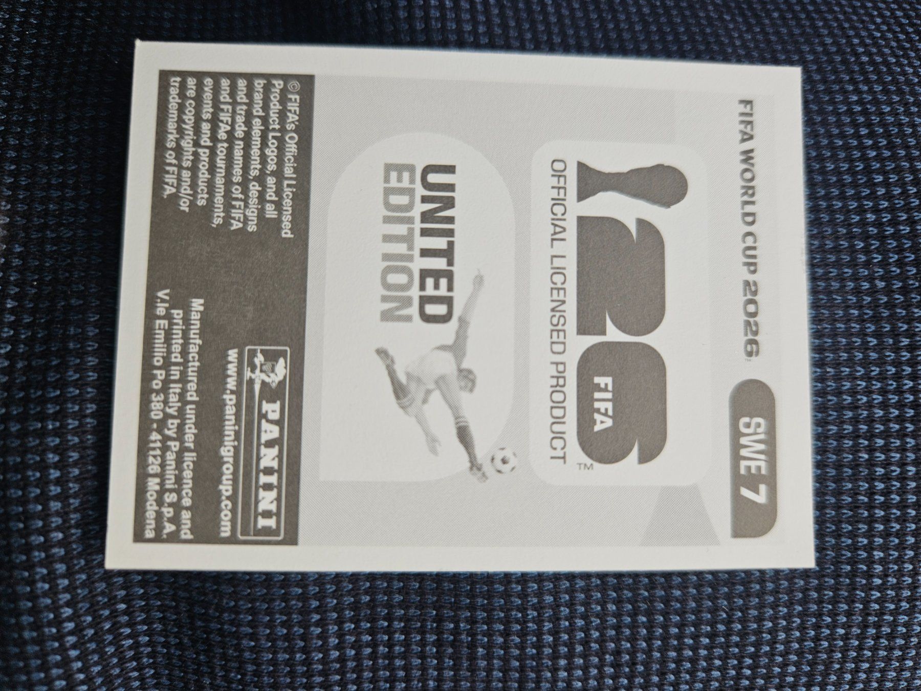 Panini Cartes à collectionner: SWE 7 – D'occasion à Würenlingen par Dinli 1