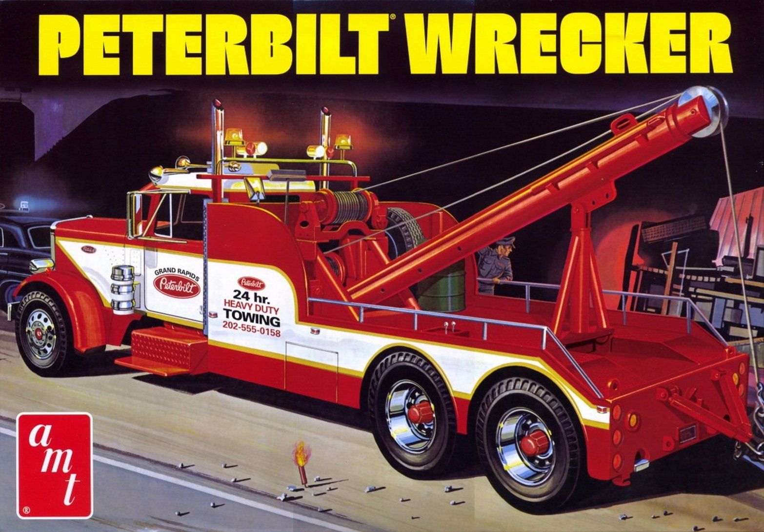 Kit di modellismo & Modellini statici: Peterbilt Wrecker 1:25 von AMT – Nuovo e nell'imballaggio originale da Rothenburg venduto da aron2006 3