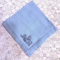 Tintin et Milou: 6 serviettes de table coton+lin -40 × 40 cm