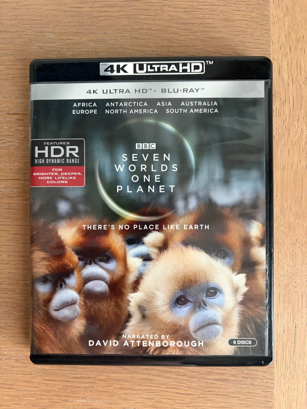 Tous les DVDs: SEVEN WORLDS ONE PLANET 4K + BLU RAY – D'occasion à Geneve par tigre69