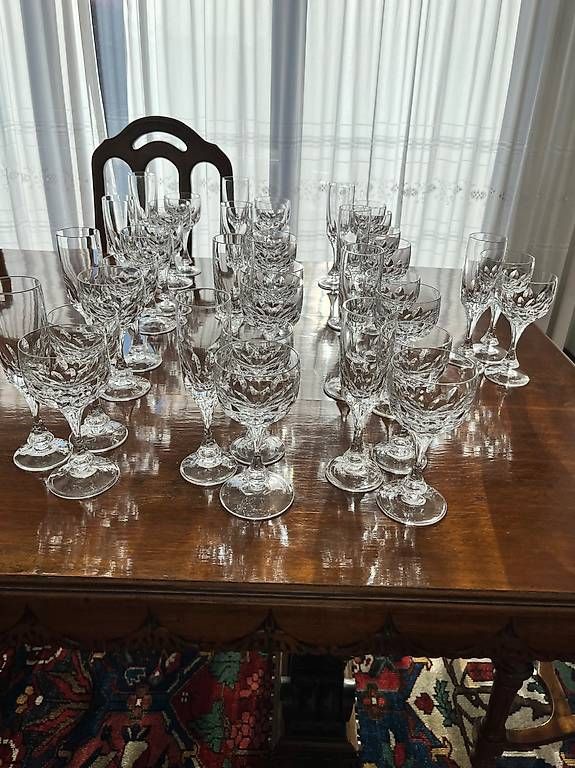 Gläser: Set di bicchieri di cristallo antico tedesco  – Gebraucht aus Breganzona von Renzanton 2