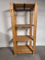 IKEA Ivar Holzregal mit zwei Drahtkörben guter Zustand