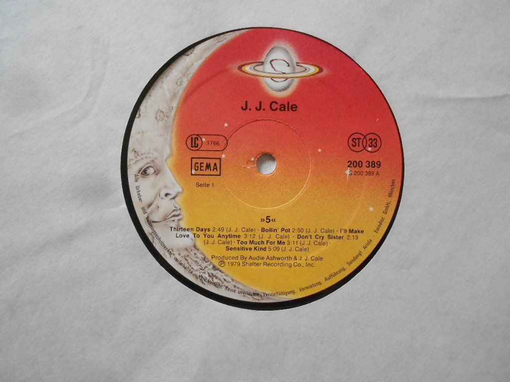 Dischi in vinile: J.J. CALE  -  5 – Usato da Bex venduto da Giorgiob 2