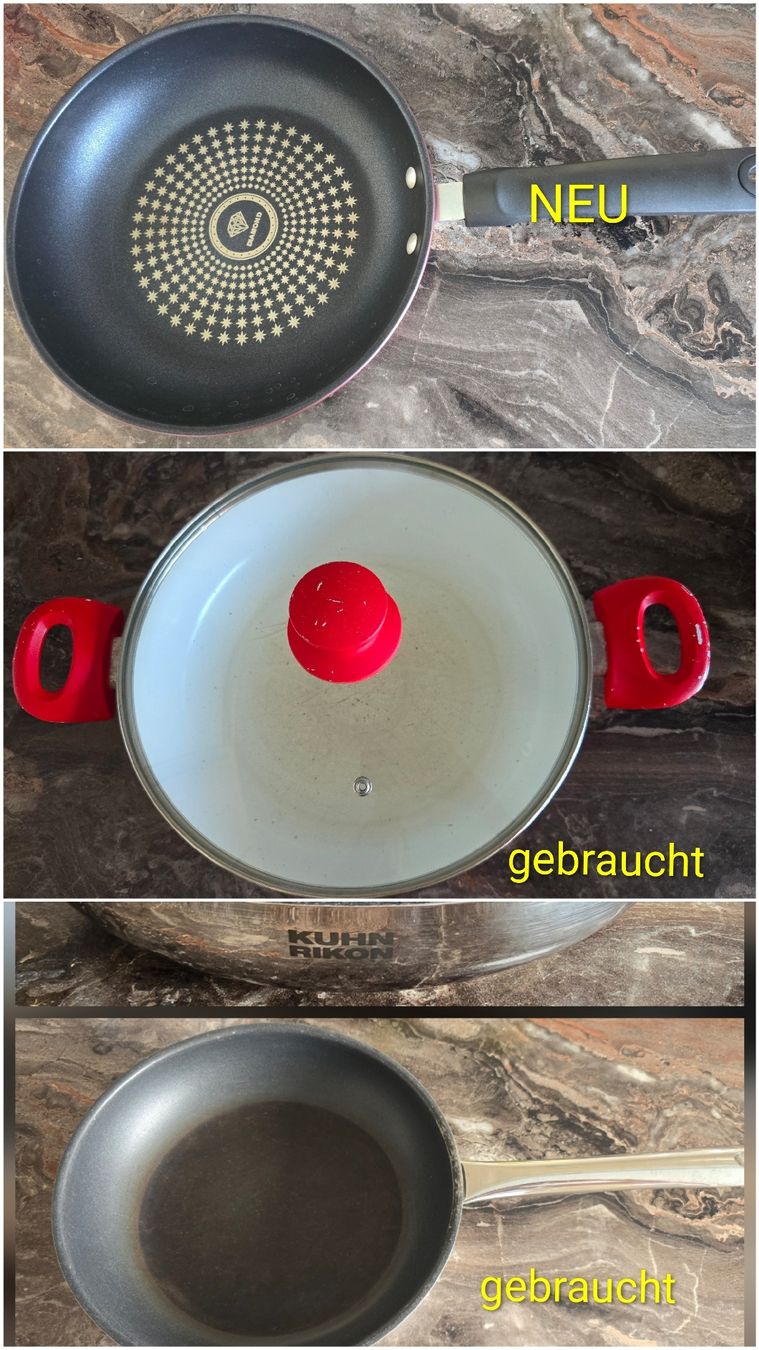 Kuhn Padelle: 3 Pfannen (1x neu!) – Usato da Widnau venduto da Schurlibua