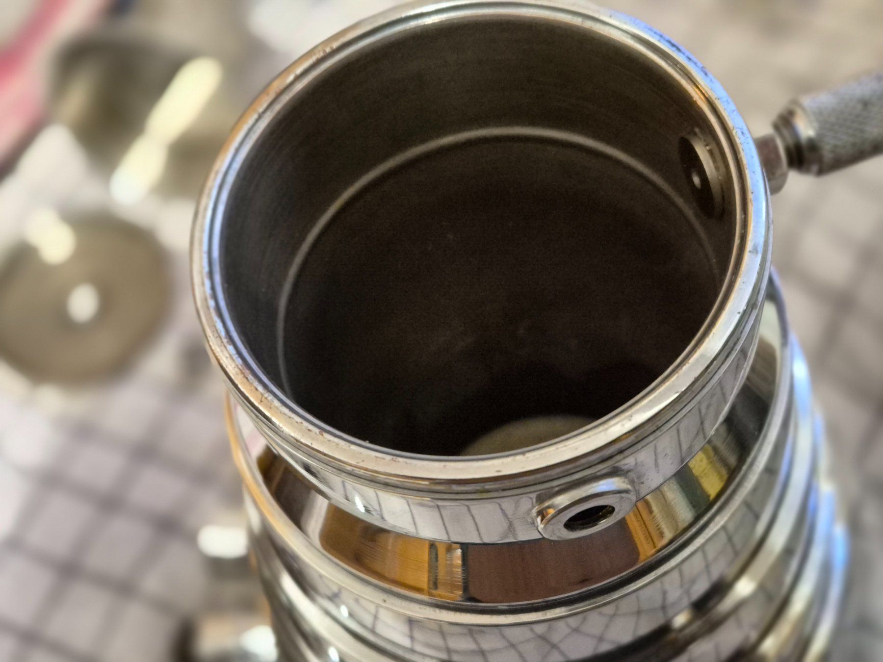 Olympia Express Macchine per caffè & Macchine per espresso: Olimpia Buby Express machine à café Vintage Swiss made – Usato da Monthey venduto da McAuthor 6
