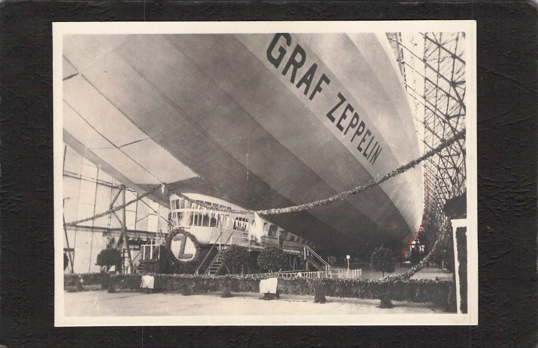 Cartoline postali: Graf Zeppelin : Taufe des LZ 127 – Usato da Reichenburg venduto da ibiza18