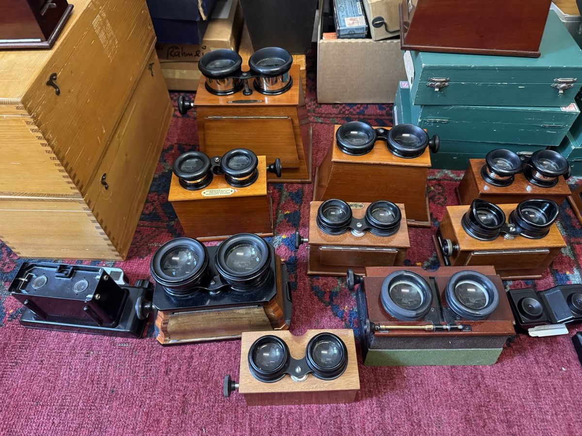 Fotocamera: Stereoscope betrachter sammlung – Usato da Zunzgen venduto da milesdavis76 1