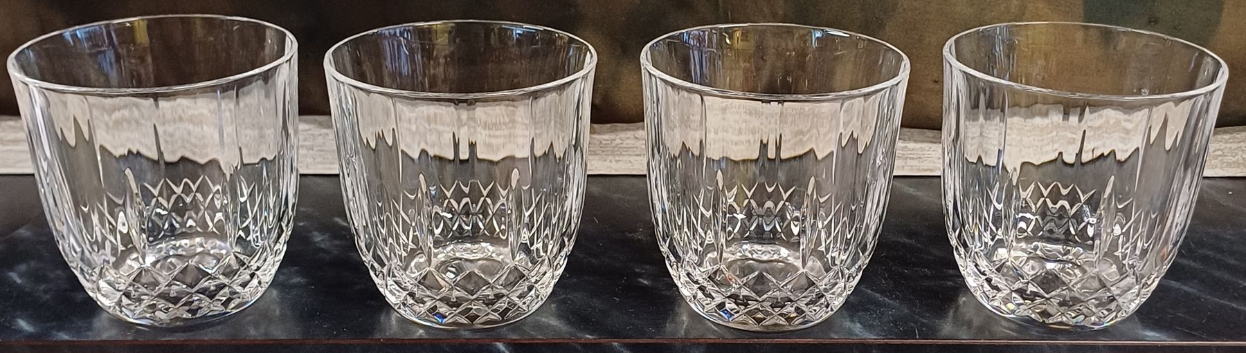 Bicchieri: 4 Whisky - Gläser Kristall – Usato da Merenschwand venduto da Brockinell
