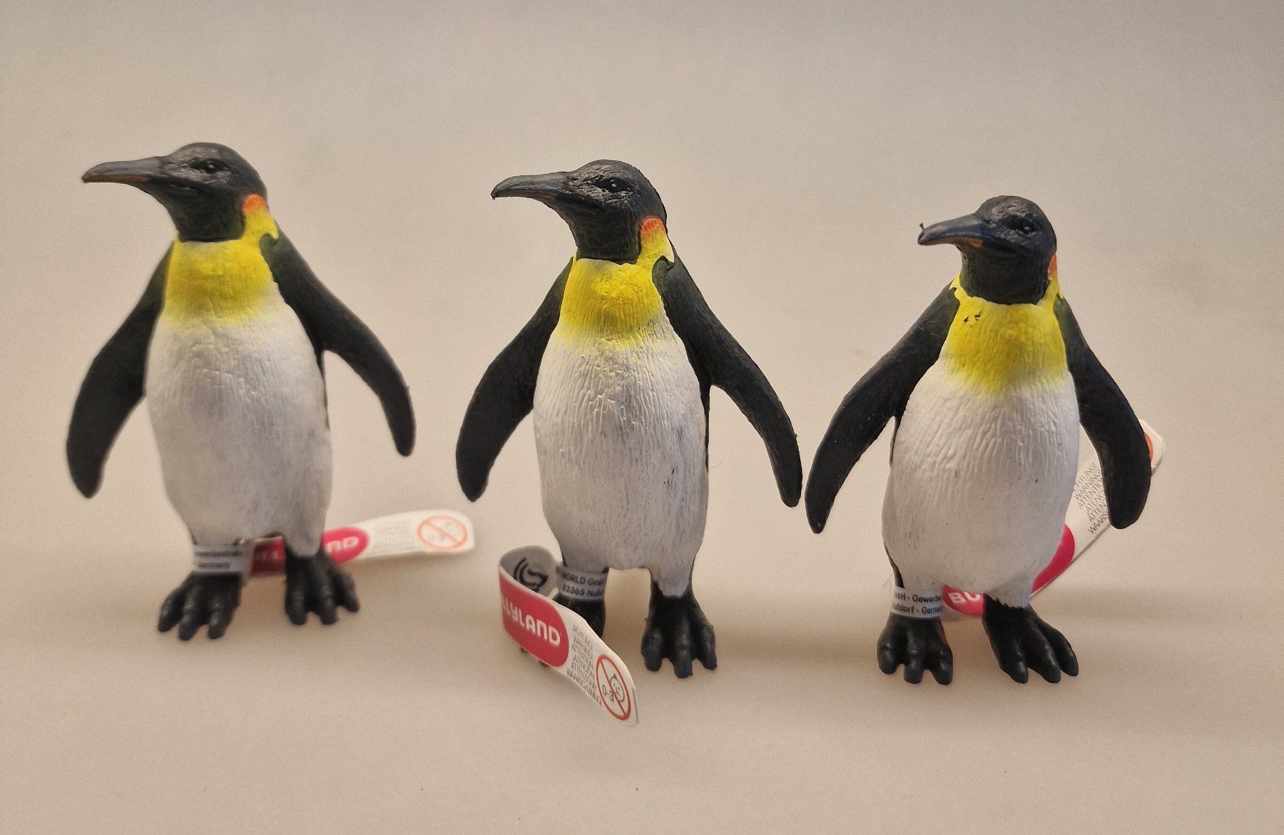 Bullyland Spielzeuge: 3x Pinguin Figuren von Bullyland  Neu – Neu und originalverpackt aus Oberuzwil von aseinkaufswelt