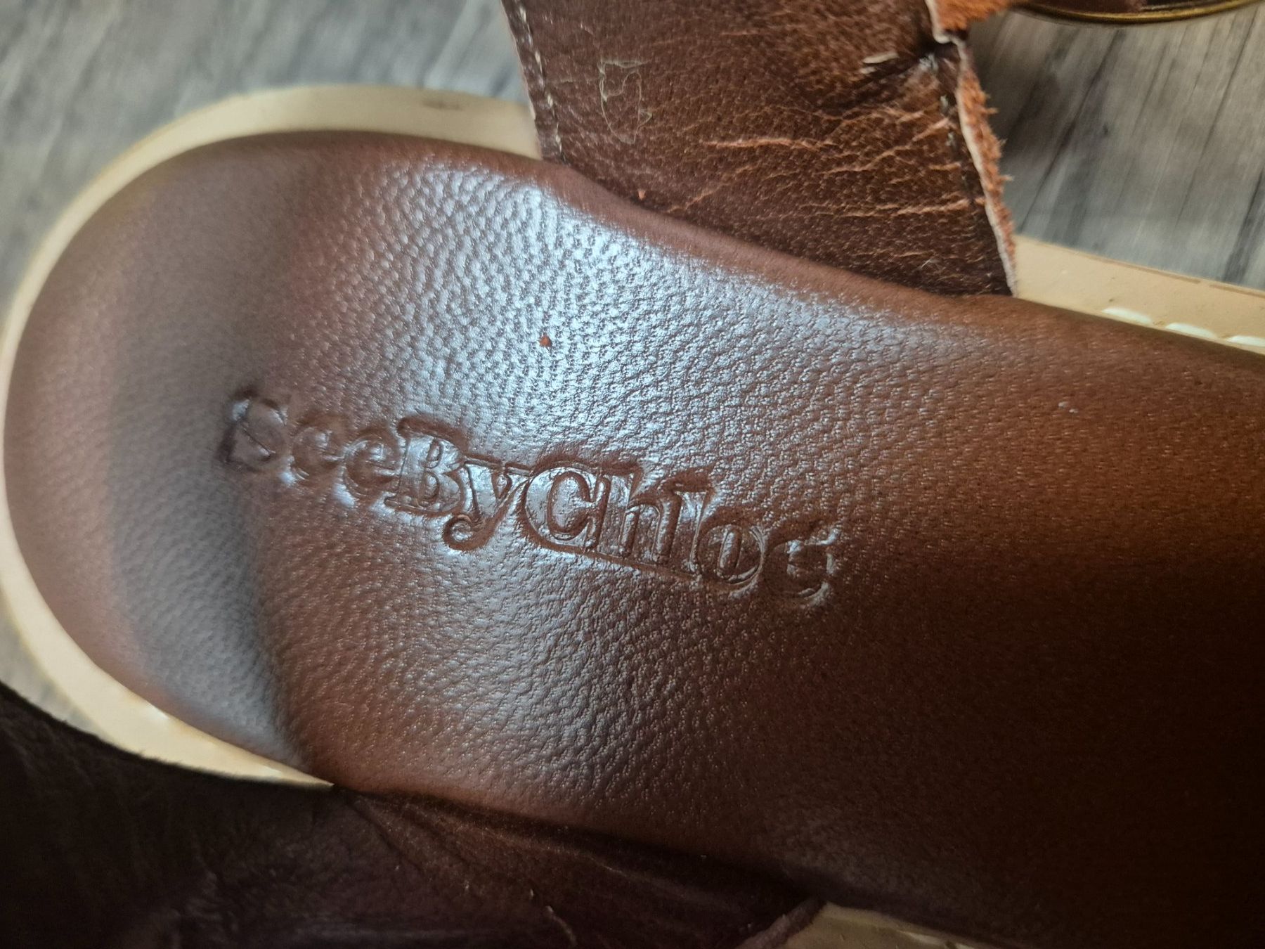 Chloé Scarpe da donna: Orange See By Chloe sandals size 38 – Usato da Zürich venduto da monadiederich 1