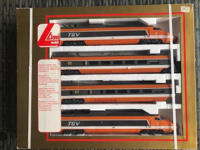 Lima Modelleisenbahnen: TGV der Spur H0, nie gebraucht, original verpackt – Neu und originalverpackt aus Altstätten von Ferto