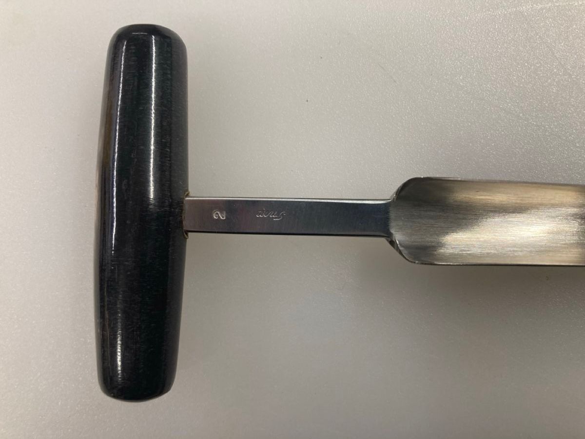Coltelli tascabile: Käsebohrer / Messer antik, mit Horngriff – Nuovo e nell'imballaggio originale da Krauchthal venduto da colligio 2