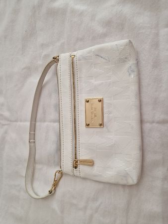 Michael Kors Clutch weiss