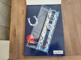 SWATCH SKZ116 LUCKY CLUBUHR NEU