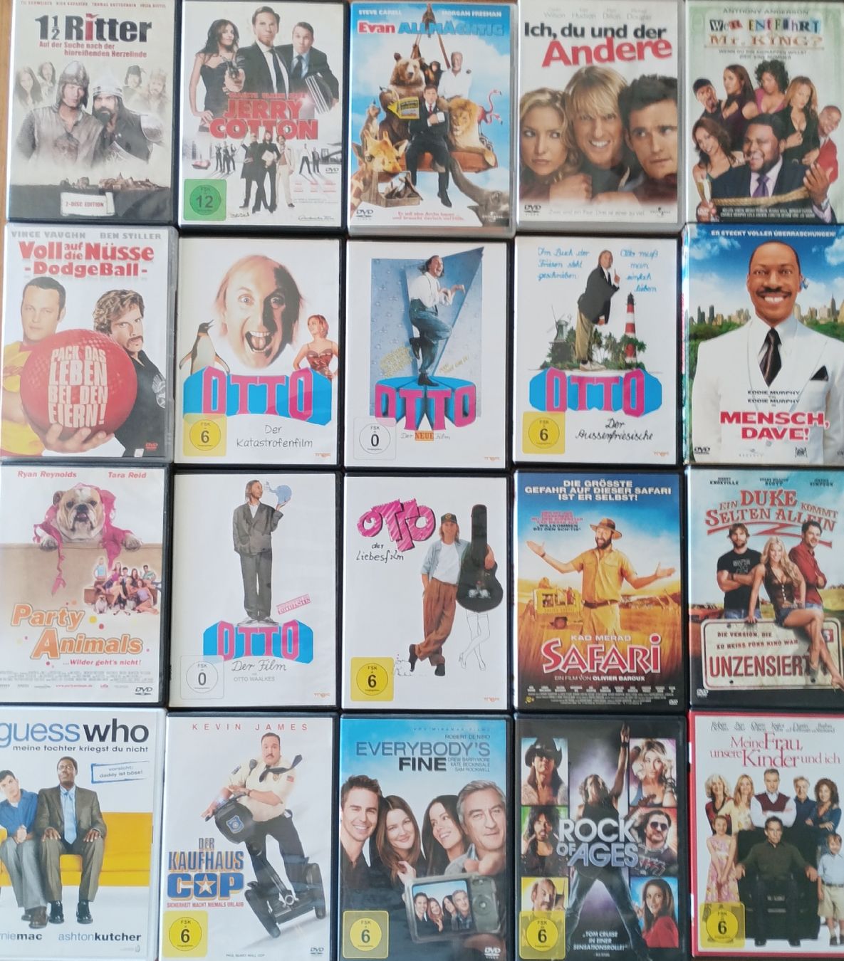 Alle DVDs: DVDs, 20 Komödien – Gebraucht aus Merenschwand von Stoccoli