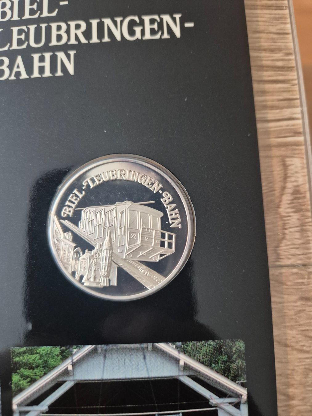 Medaglie: Bergbahnen der Schweiz Biel-Leubringen-Bahn – Usato da Luzern venduto da Vreneli_1 1