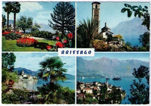 Ansichtskarten: Brissago - 4 Bild AK – Gebraucht aus Binningen von Mountainrider
