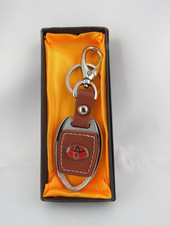 SR1 C8 Corvette Schlüsselanhänger - Offizieller Chevrolet Keychain Metall/Leder