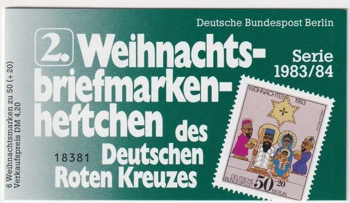 Tous les timbres: BRD, Rotes Kreuz MH 1982/1983 – Neuf (Voir description) à Langenthal par 1195 1