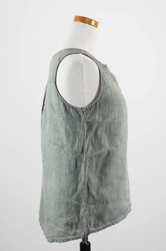 Tops: MADE IN ITALY Leinen-Top Gr. One Size – Gebraucht aus Belp von caramel-secondhand 2