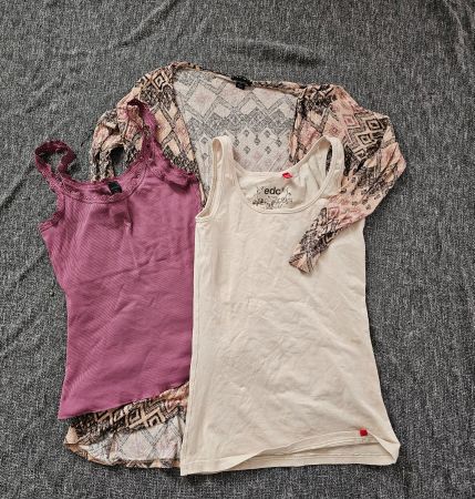 Paket Gr. M Basic Business Chic: Jäckli + 2 Tops m. Esprit