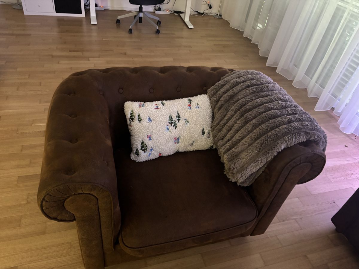 Divani: Gemütliches Sofa, Braun! – Usato da Sursee venduto da vin_262p 2