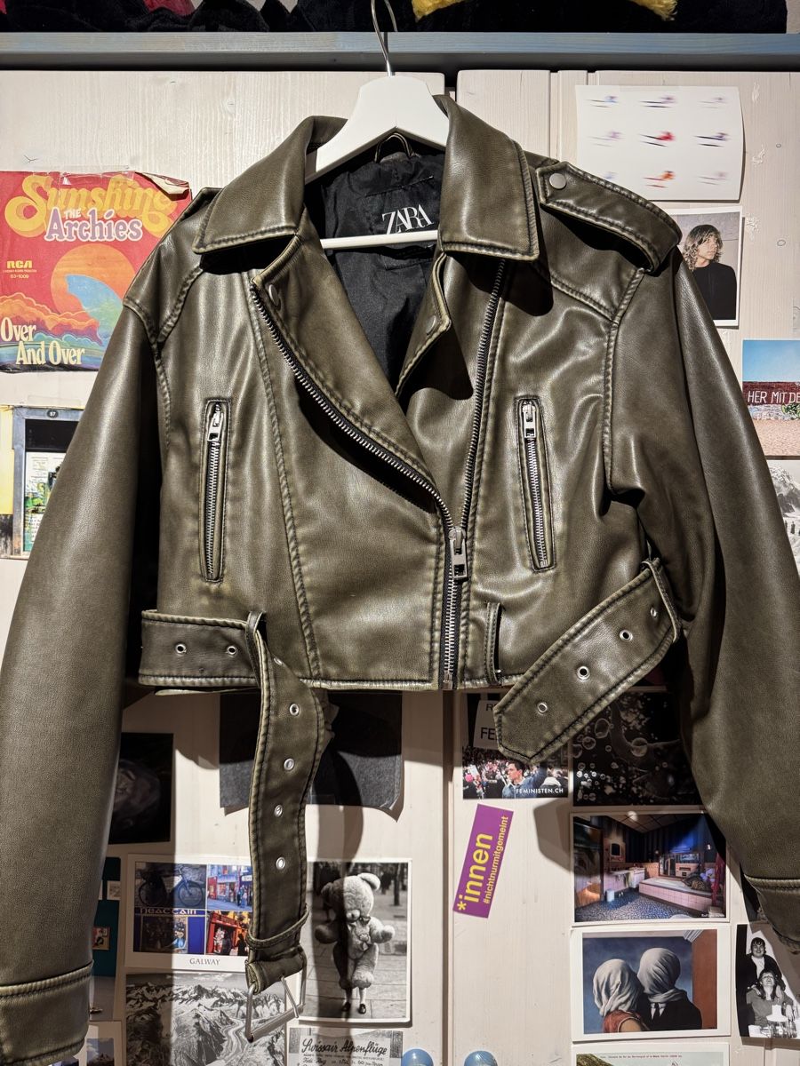 Zara Giacche: Lederjacke – Nuovo (secondo la descrizione) da Turgi venduto da eiiinalem 7