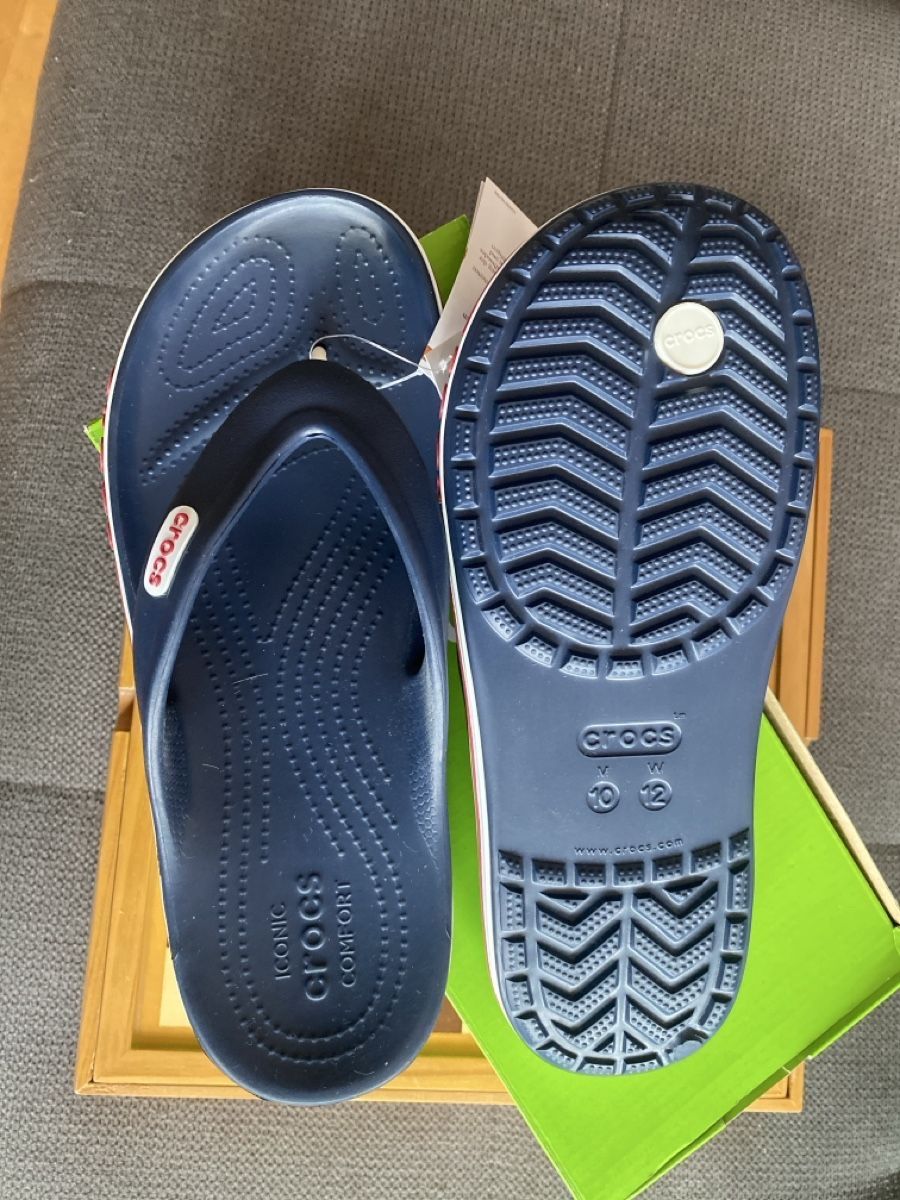 Herrenschuhe: Crocs Pantoletten-Zehentrenner – Neu und originalverpackt aus Sennwald von hosszidavid 2